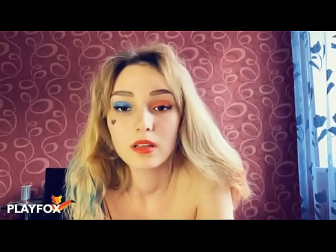 ❤️ Nanome ahy firaisana tamin'i Harley Quinn ny solomaso zava-misy virtoaly majika ️❌ Super sex aminay ❌❤